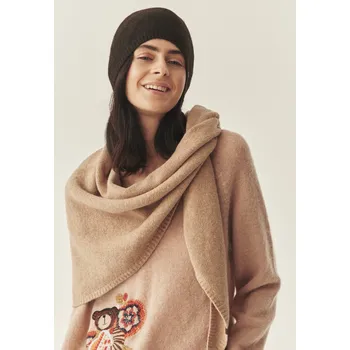 Šála Tatuum TROJÚHELNÍKOVÝ ŠÁL S VÝRAZEM VLNY - SNUGA