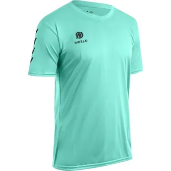cyklistický dres Sportovní dres NIDELO PLAYER SHIRT NANTES XXL Tyrkysová, Černá
