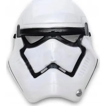 Karnevalová maska Maska na obličej Arpex 32311-NS, plastová, superhrdina, bílá