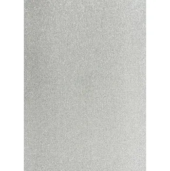 Koberec Breno Metrážový koberec COSY 49 stříbrný, šíře 400 cm, Stříbrná