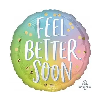 Balónek Fóliový balónek Amscan Brzké uzdravení 45 cm