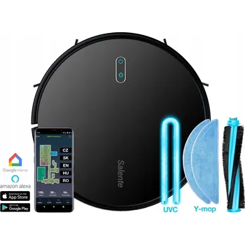 Robotický vysavač Uklízecí robot Salente G4 černý