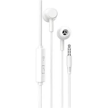 Sluchátka Stromberg SONIC Sluchátka s mikrofonem, bílý SONIC White