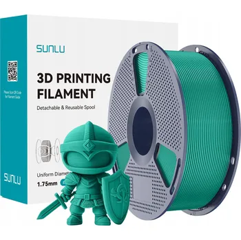 Filament FILAMENT SUNLU 1,75 mm PLA+ Plus trávově zelená tráva