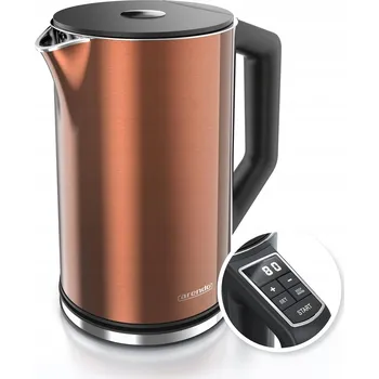 Rychlovarná konvice Rychlovarná konvice Arendo part_B092JN8SJ5 2200 W 1,5 l stříbrná/šedá