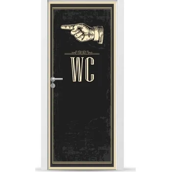 Fototapeta Fólie/Nálepka na VNĚJŠÍ dveře NÁBYTKOVÁ samolepicí SNADNÁ APLIKACE