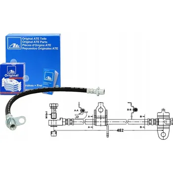 Brzdová hadice ATE 24.5299-0452.3 Brzdová hadice, flexibilní
