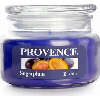 Svíčka Parafínová vonná svíčka Švestka Provence