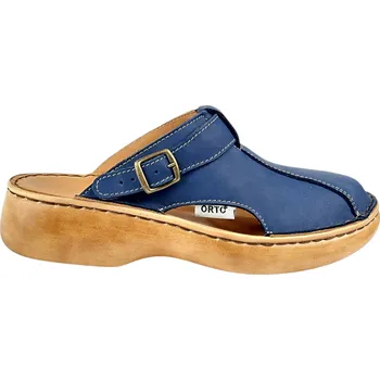 Dámské pantofle 2060 - 51 Kožené dámské nazouváky se zdravotní podporou kleneb, doprodej 38