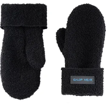 GALOP WEAR Jezdecké rukavice GALOP WEAR z merino vlny VŠECHNY VELIKOSTI ČERNÁ