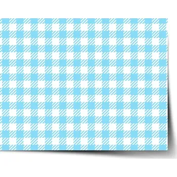 Plakát Sablio Plakát Čtvercový vzor - 60x40 cm