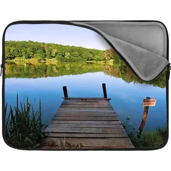 pouzdro na notebook Sablio Obal na notebook Molo na jezeře - 13"