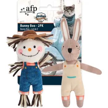 Hračka pro kočku AFP Real Vintage Strašák a králíček