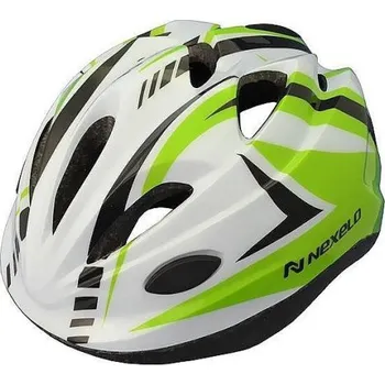 Cyklistická přilba Dětská přilba Nexelo Funny, zeleno-bílá, vel. S (48 - 52 cm)