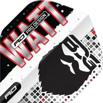 Příslušenství pro šipky Red Dragon Letky Jason Watt - Hardcore Premium - RF8163