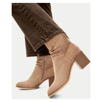 Dámské kozačky Polokozačky JENNY CEO-MARTINA WS14438-22 Béžová 40