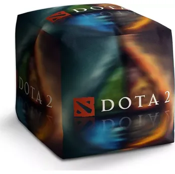 Taburet Sablio Taburet Cube DOTA 2 Glow: 40x40x40 cm