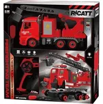 R/C Stavebnice Hasičský vůz 1:18 - 74 dílů