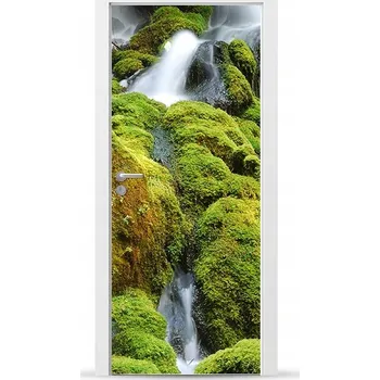 Fototapeta Fólie/Nálepka na VNĚJŠÍ dveře NÁBYTKOVÁ samolepicí SNADNÁ APLIKACE