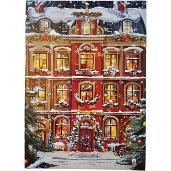 Čokoláda Adventní kalendář s mléčnými čokoládkami Magnetic Mix 50 g