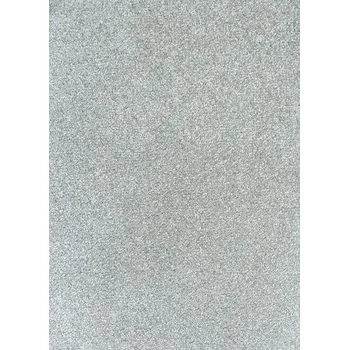 Koberec Breno Metrážový koberec COSY 95 stříbrný, šíře 400 cm, Stříbrná