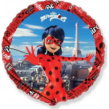 Balónek Fóliový balónek Flexmetal 401580 Beruška Miraculum