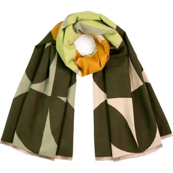 Šála Szaleo zelený šál 200 cm - dámský