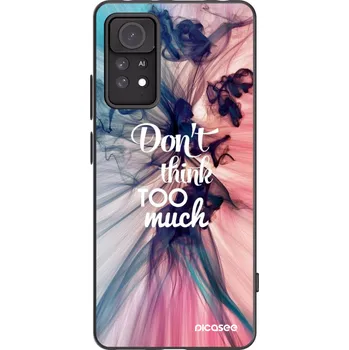 Pouzdro na mobilní telefon Picasee silikonový černý obal pro Xiaomi Redmi Note 11 Pro 5G - Nemysli tolik