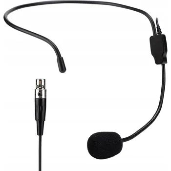 Mikrofon PROFESIONÁLNÍ BEZDRÁTOVÝ HLAVOVÝ MIKROFON MINI XLR 3 PINY