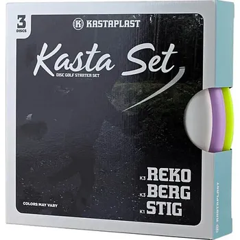 Kastaplast Discgolfová sada Kastaplast (putter, putter, midrange)