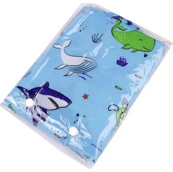 Pláštěnka Dětská pláštěnka s obrázky, střední, 73 (164) modrá dětská ryba