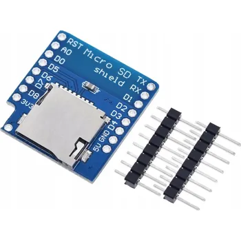 Zabezpečení domácnosti D1 mini microSD