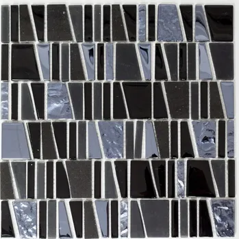 Obklad Mozaika WzorcowniaStudio 30 x 30 cm černá