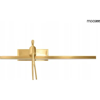 Nástěnné svítidlo Nástěnné svítidlo Moosee zlaté s integrovaným LED zdrojem 7 W