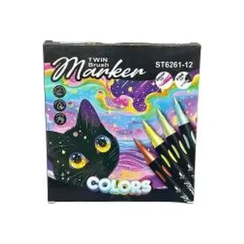 Flamastry dwustronne