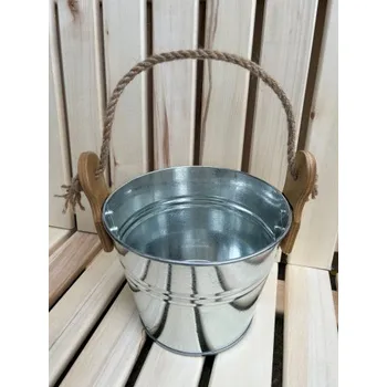 Kbelík do sauny pozinkované 5 l