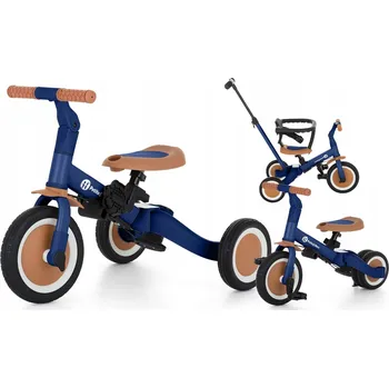 Dětská tříkolka Tříkolka Petite&Mars Turbo béžová, modrá