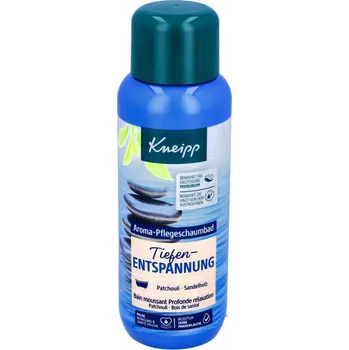 Koupelová pěna Pěna do koupele PAČULI A SANTALOVÉ DŘEVO 400 ml KNEIPP