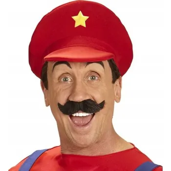 Čepice ČEPICE SUPER MARIO ČERVENÁ S HVĚZDOU