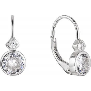 Náušnice Krásné dívčí náušnice se zirkony 11479.1 crystal Evolution Group