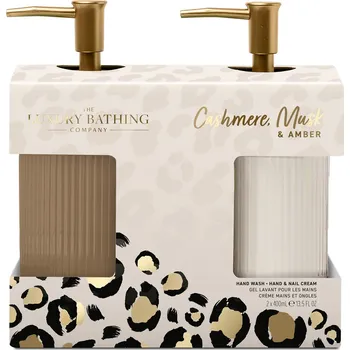 Kosmetická sada Dárková sada péče o ruce Kašmír, Mošus & Ambra The Luxury Bathing Company - 2 ks
