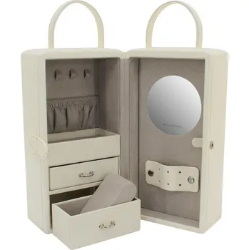 Šperkovnice Luxusní bílá šperkovnice Milano 20141-9 Friedrich Lederwaren