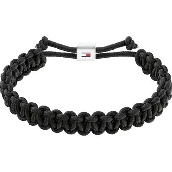 Náramek Černý paracord náramek Braided 2790496 Tommy Hilfiger