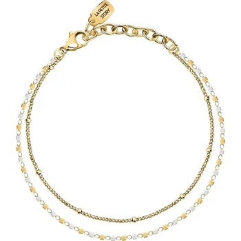 Náramek Dvojitý pozlacený náramek Friendship LPS05ARR97 La Petite Story