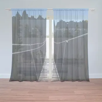 Záclona Sablio Záclony Visutý most: 2ks 150x250cm