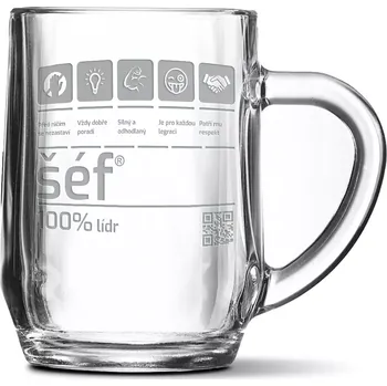 Sklenice Sablio Půllitr Šéf: 0,5