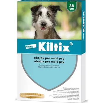 Antiparazitikum pro psa Kiltix obojek pro malé psy obojek 38cm 1 ks