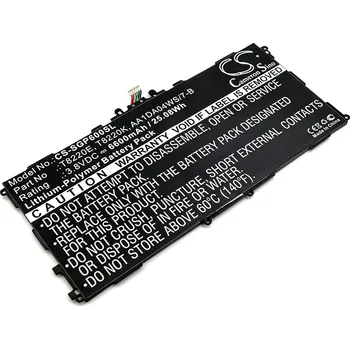 Počítač Baterie Cameron Sino CS-SGP600SL za Samsung T8220K - neoriginální