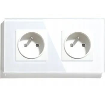 Elektrická zásuvka Bílá nástěnná Elektrická Zásuvka eLumos