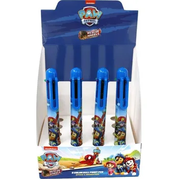 Náplň do psacích potřeb BOX 16 KS 6 - BAREVNÁ PROPISKA TLAPKOVÁ PATROLA, box 16 ks